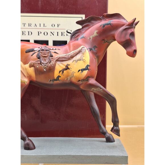 The Trail Of Painted Ponies THE MAGICIAN Figurine. Artist: Anderson Kee. 2006. - Picture 3 of 11